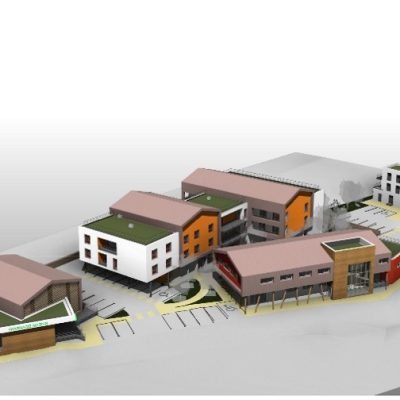 Construction d’un ensemble de logements + maison médicale + commerces à la Buisse (38)