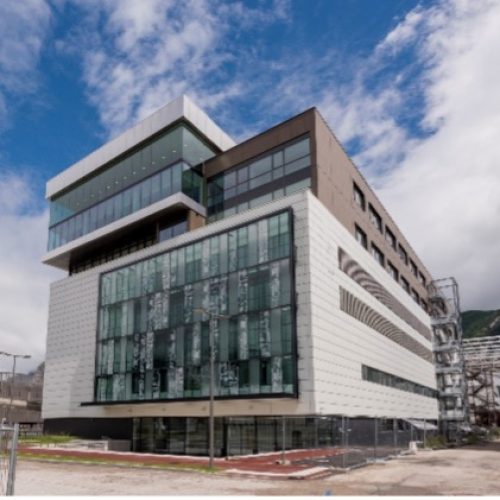 Construction de la plateforme photonique du CEA à Grenoble (38)