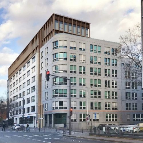 Rénovation, surélévation et extension du siège de Alliade Habitat à Lyon (69)